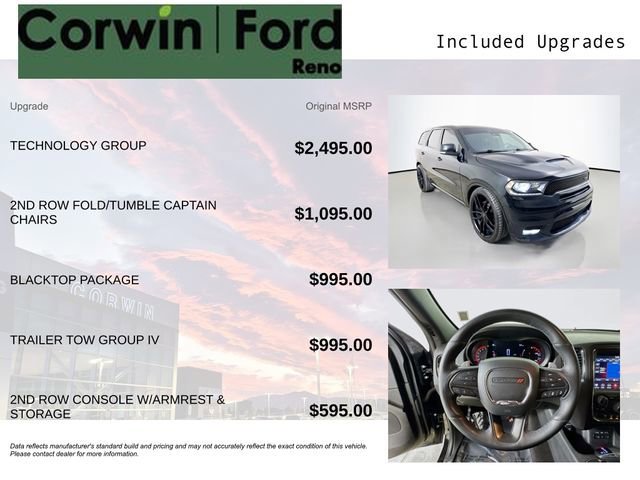 Used 2018 Dodge Durango R/T w/ Technology Group image 10