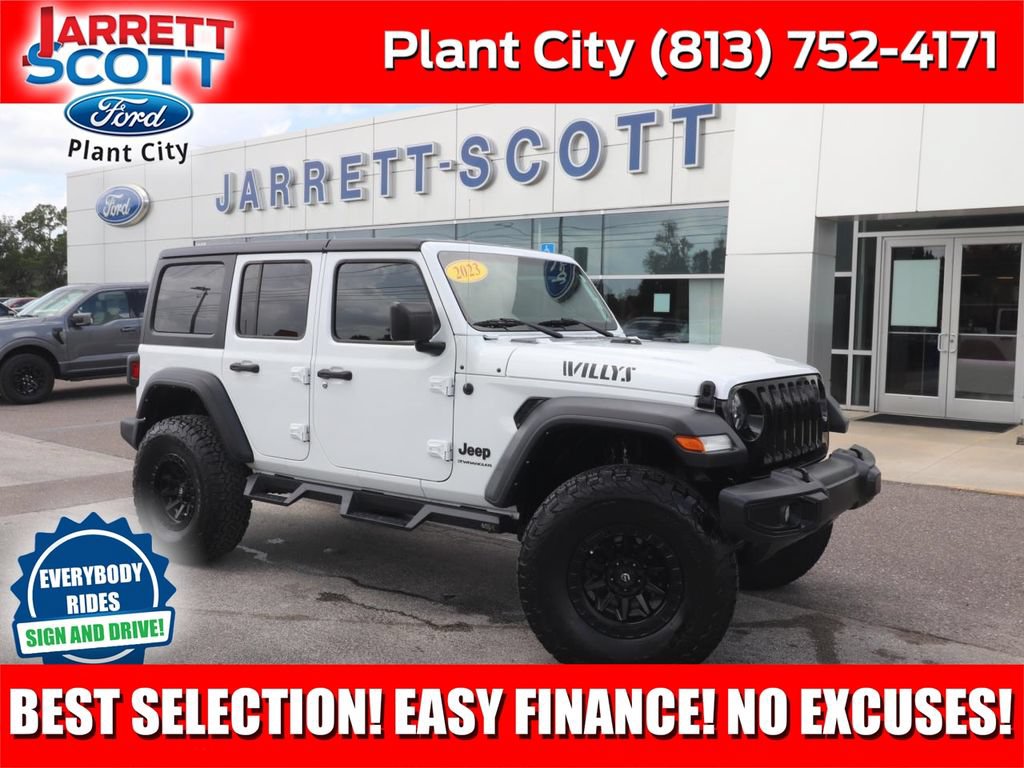 Used 2023 Jeep Wrangler Unlimited Sport AWD/4WD image 1