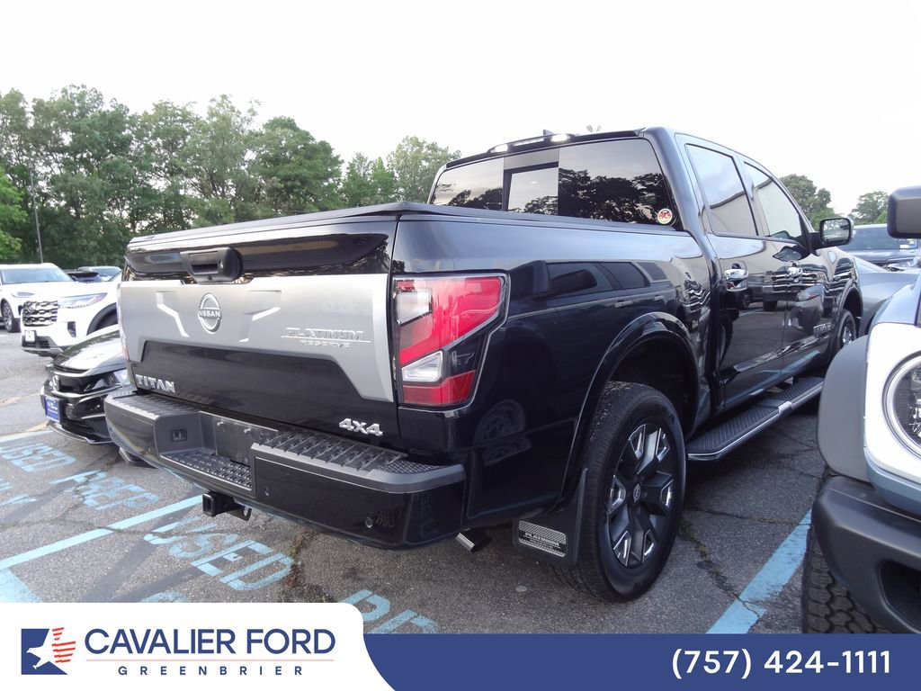 Used 2023 Nissan Titan Platinum Reserve w/ Moonroof Package AWD/4WD image 4