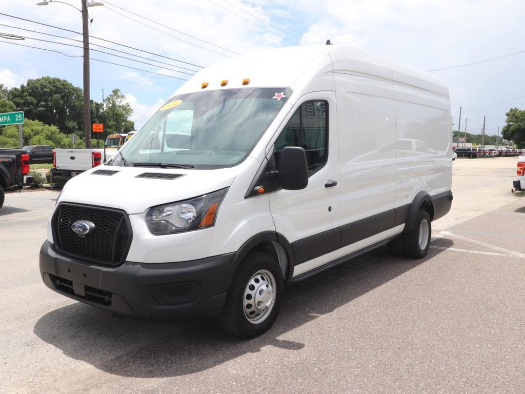 Certified 2024 Ford Transit 350 148 High Roof Extended DRW w/ Load Area Protection Package RWD image 3