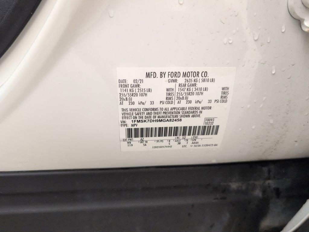 Certified 2021 Ford Explorer XLT w/ Equipment Group 202A RWD image 41