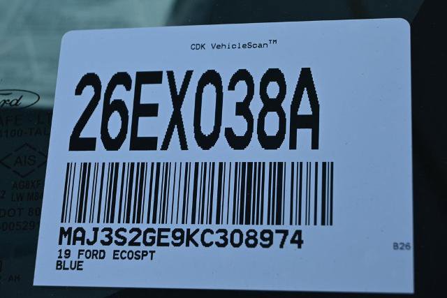 Certified 2019 Ford EcoSport SE image 35