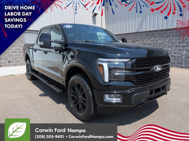 Certified 2025 Ford F150 Platinum w/ FX4 Off-Road Package