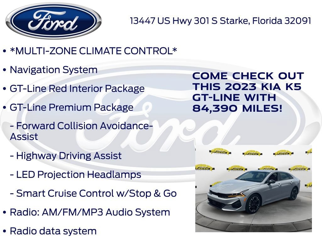 Used 2023 Kia K5 GT-Line w/ GT-Line Premium Package FWD image 17