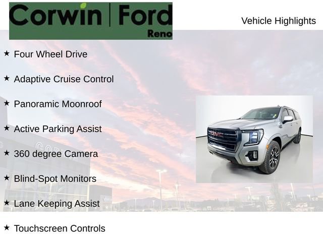Used 2023 GMC Yukon XL AT4 w/ Max Trailering Package image 2