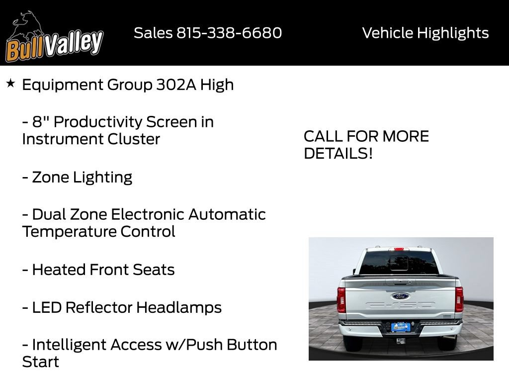 Certified 2023 Ford F150 XLT w/ Equipment Group 302A High AWD/4WD image 10