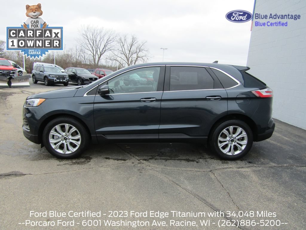 Certified 2023 Ford Edge Titanium w/ Equipment Group 301A AWD/4WD image 2