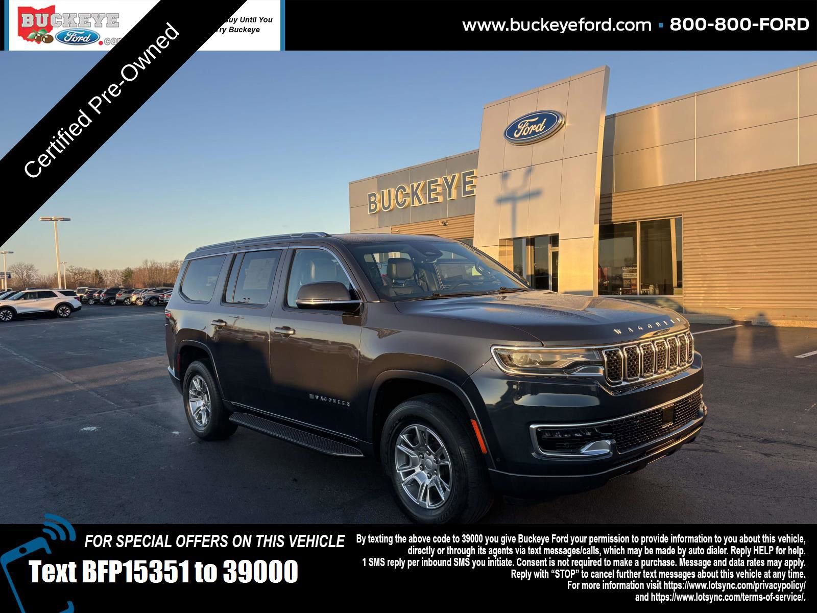 Used 2022 Jeep Wagoneer Series I