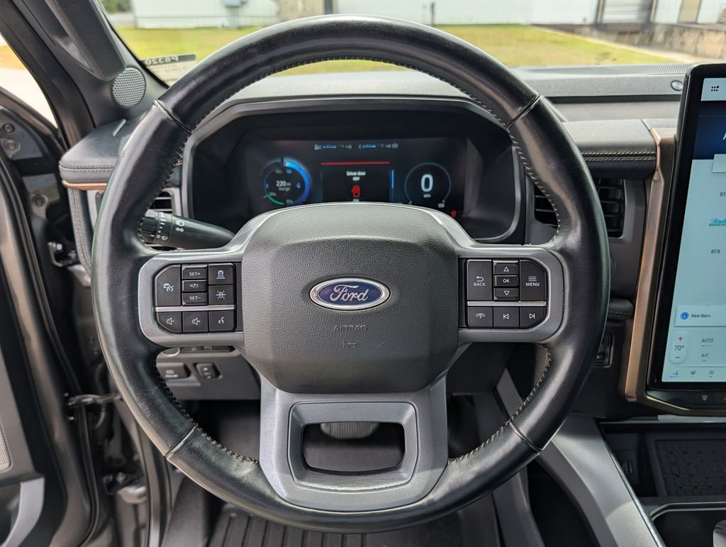 Certified 2023 Ford F150 Lightning Lariat w/ Tow Technology Package AWD/4WD image 7