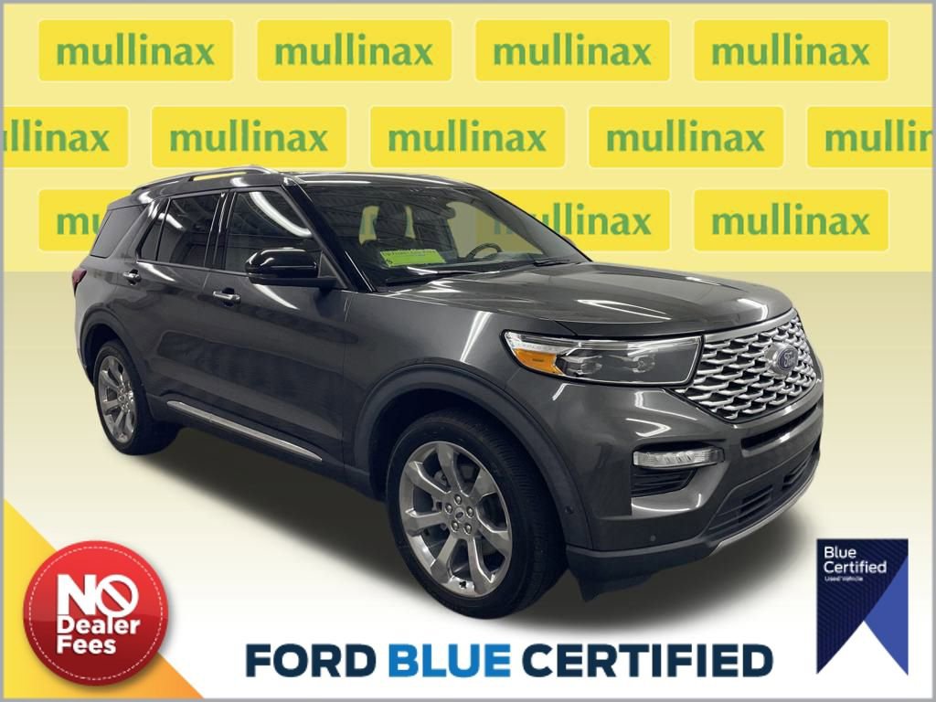 Certified 2020 Ford Explorer Platinum w/ Premium Technology Package