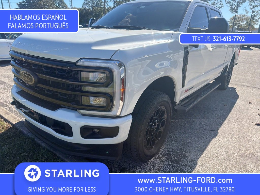 Certified 2024 Ford F250 Lariat w/ Black Appearance Package