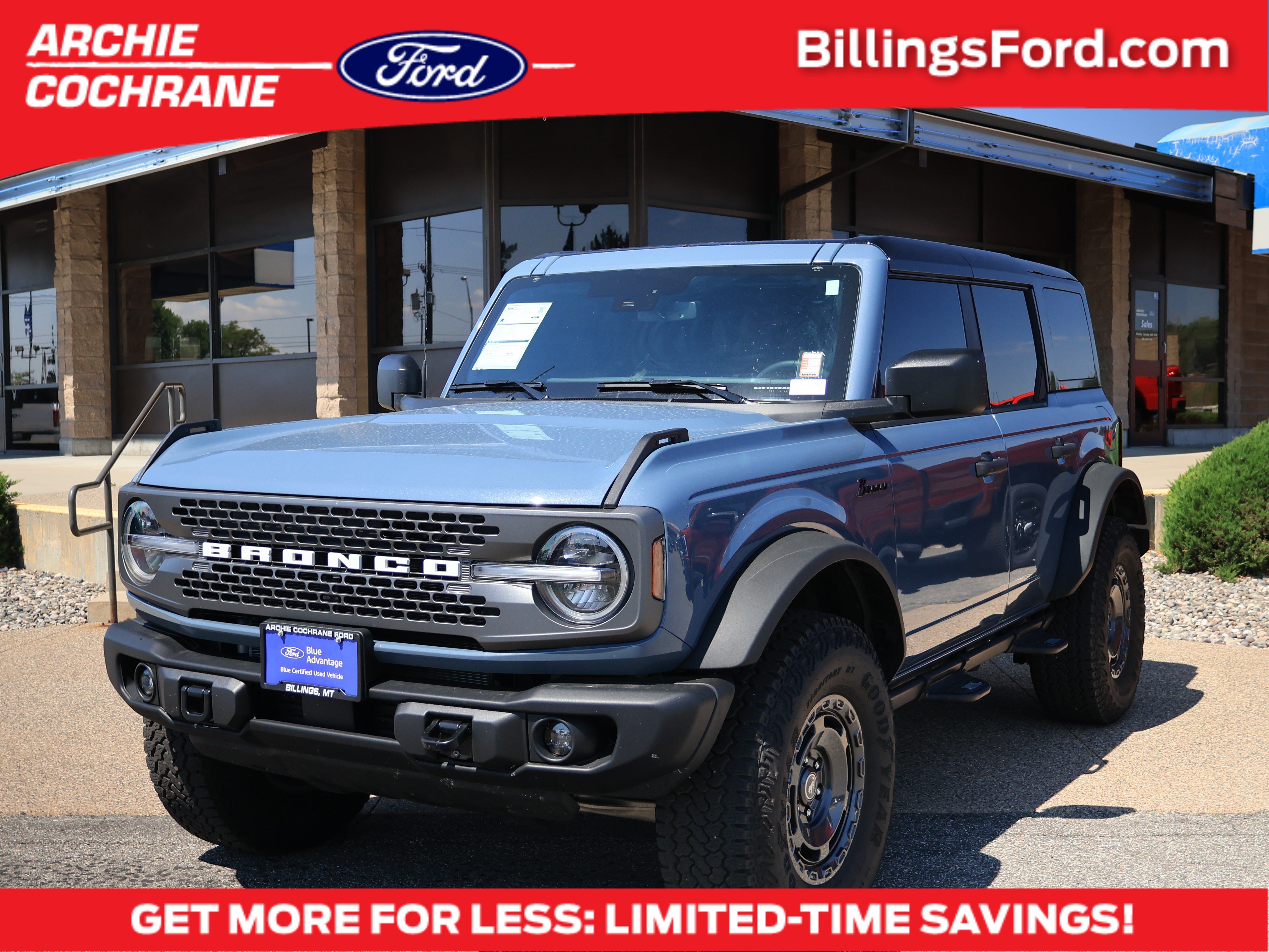 Certified 2025 Ford Bronco Badlands w/ Sasquatch Package
