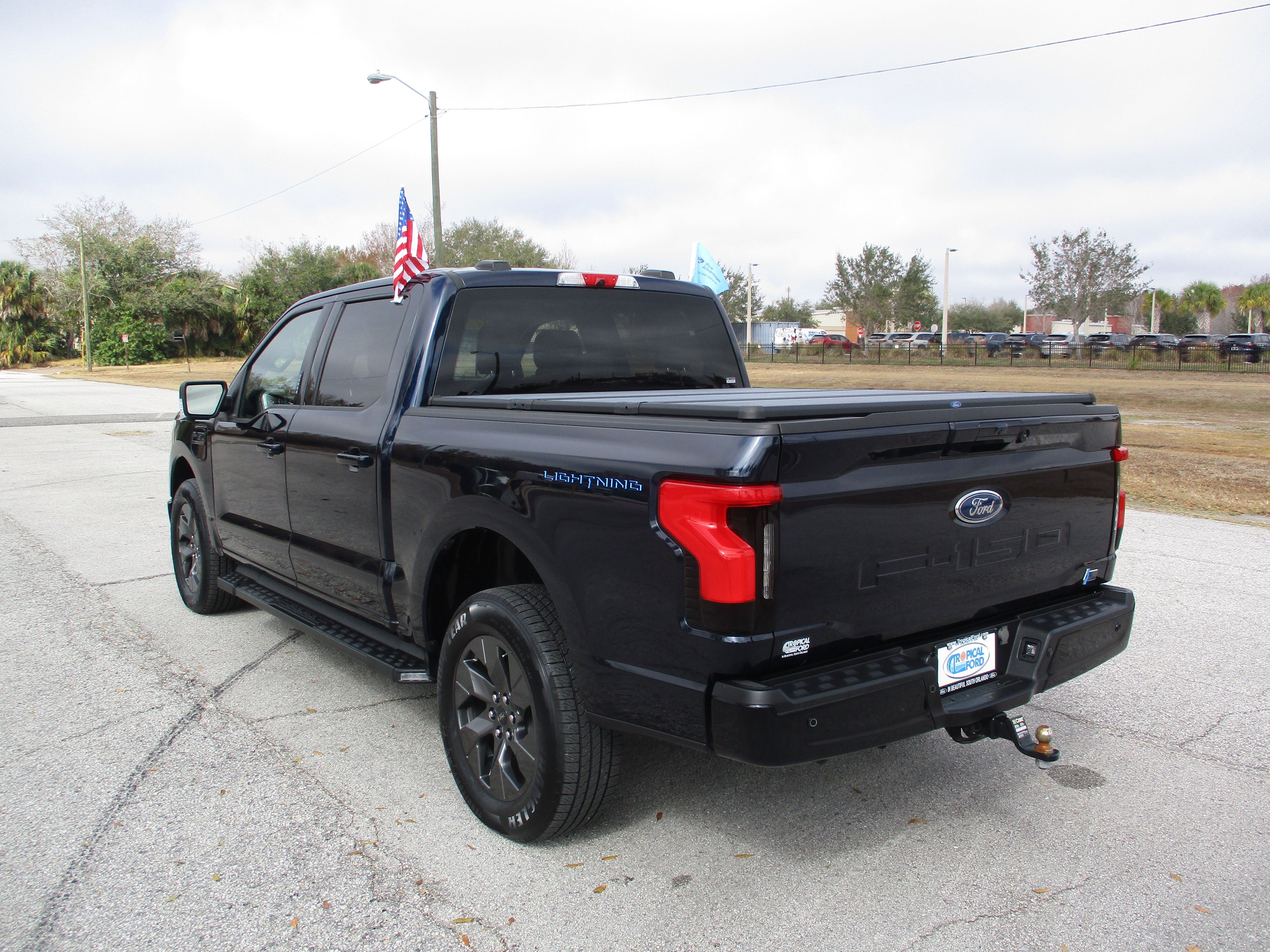 Certified 2023 Ford F150 Lightning XLT w/ Equipment Group 312A High image 3