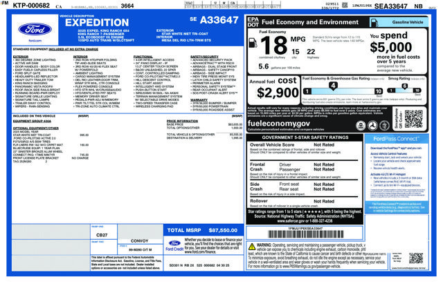 Certified 2025 Ford Expedition King Ranch AWD/4WD image 5