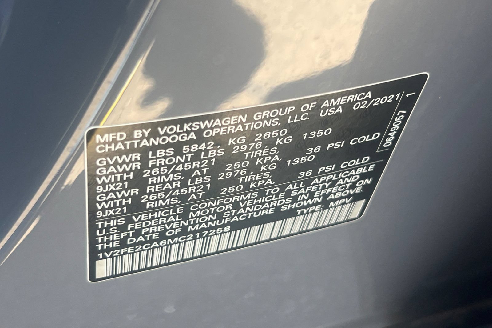 Used 2021 Volkswagen Atlas Cross Sport SEL Premium R-Line AWD/4WD image 29