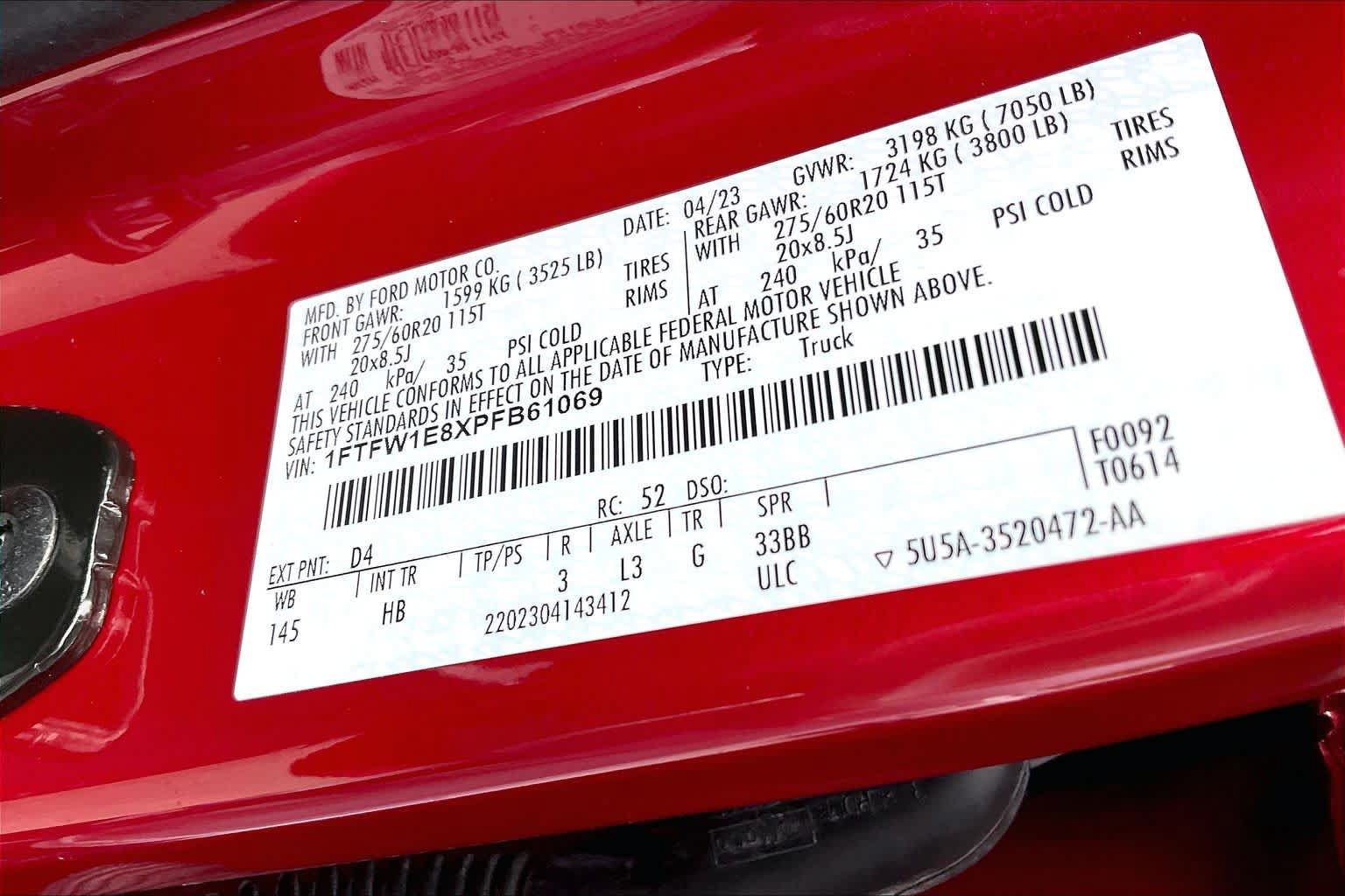 Certified 2023 Ford F150 Lariat AWD/4WD image 33