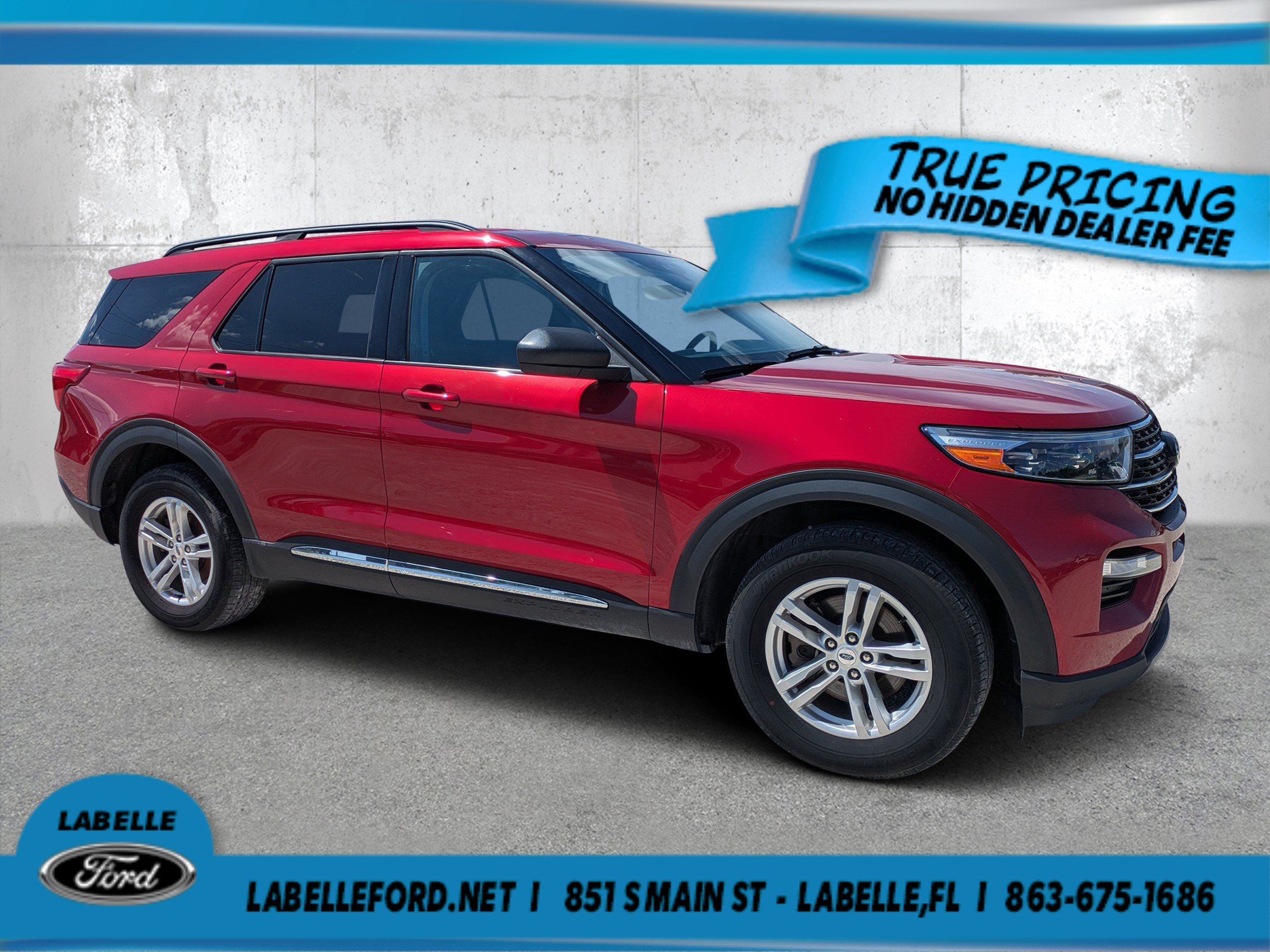 Certified 2023 Ford Explorer XLT w/ Equipment Group 202A
