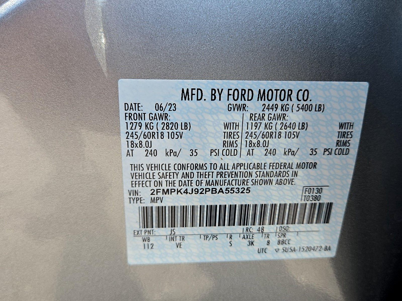 Certified 2023 Ford Edge SEL w/ Convenience Package AWD/4WD image 25