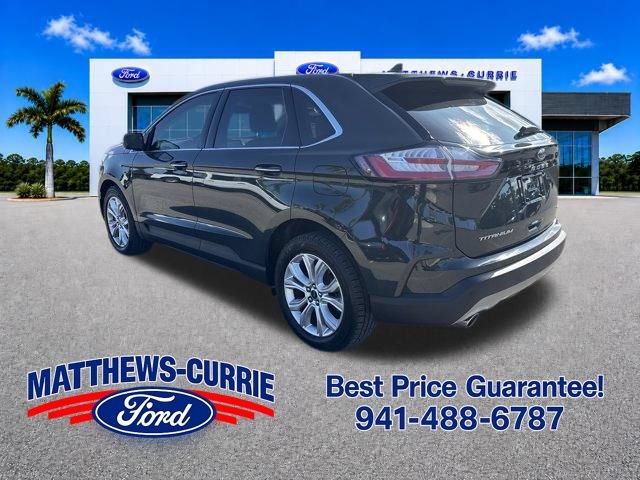 Certified 2022 Ford Edge Titanium w/ Equipment Group 301A AWD/4WD image 6