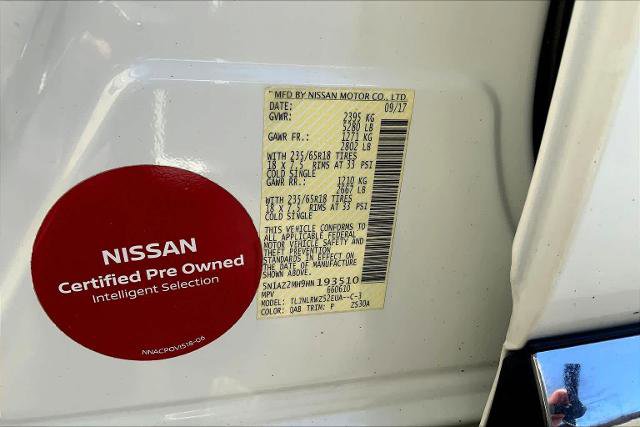 Used 2017 Nissan Murano SL w/ SL Technology Package AWD/4WD image 34