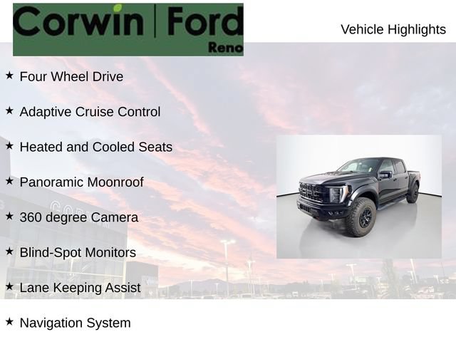 Certified 2023 Ford F150 Raptor w/ Equipment Group 802A Raptor R AWD/4WD image 7