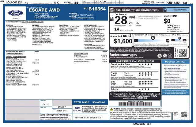 Certified 2023 Ford Escape Active w/ Tech Pack #1 AWD/4WD image 14