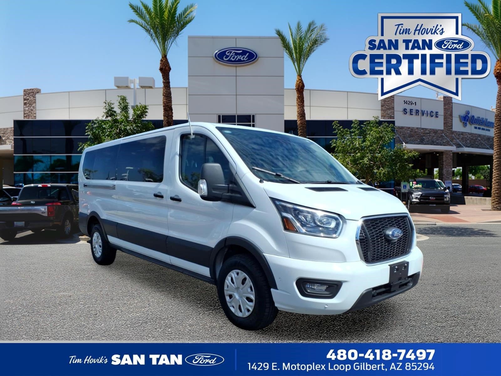 Certified 2023 Ford Transit 350 XLT RWD image 1