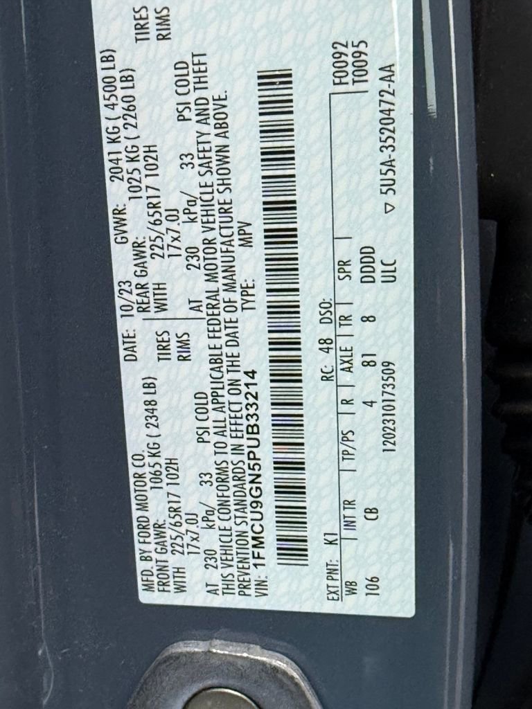 Certified 2023 Ford Escape Active w/ Tech Pack #2 image 23