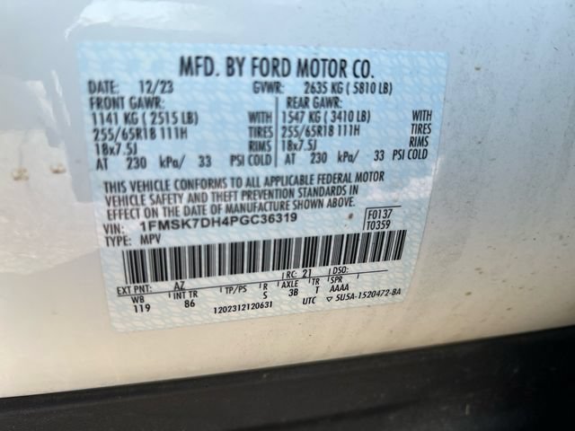 Certified 2023 Ford Explorer XLT RWD image 38