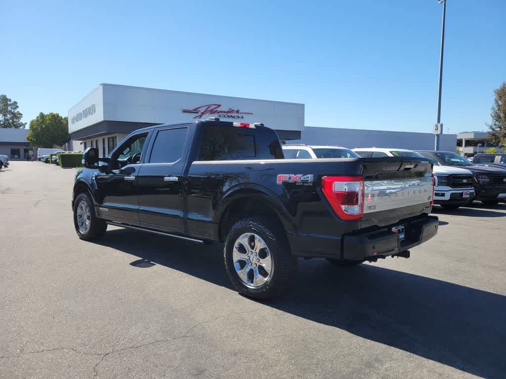 Certified 2022 Ford F150 Platinum w/ Equipment Group 701A High AWD/4WD image 3
