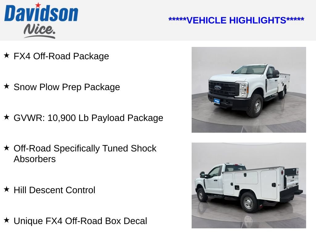 Certified 2025 Ford F350 XL w/ XL Off-Road Package AWD/4WD image 4