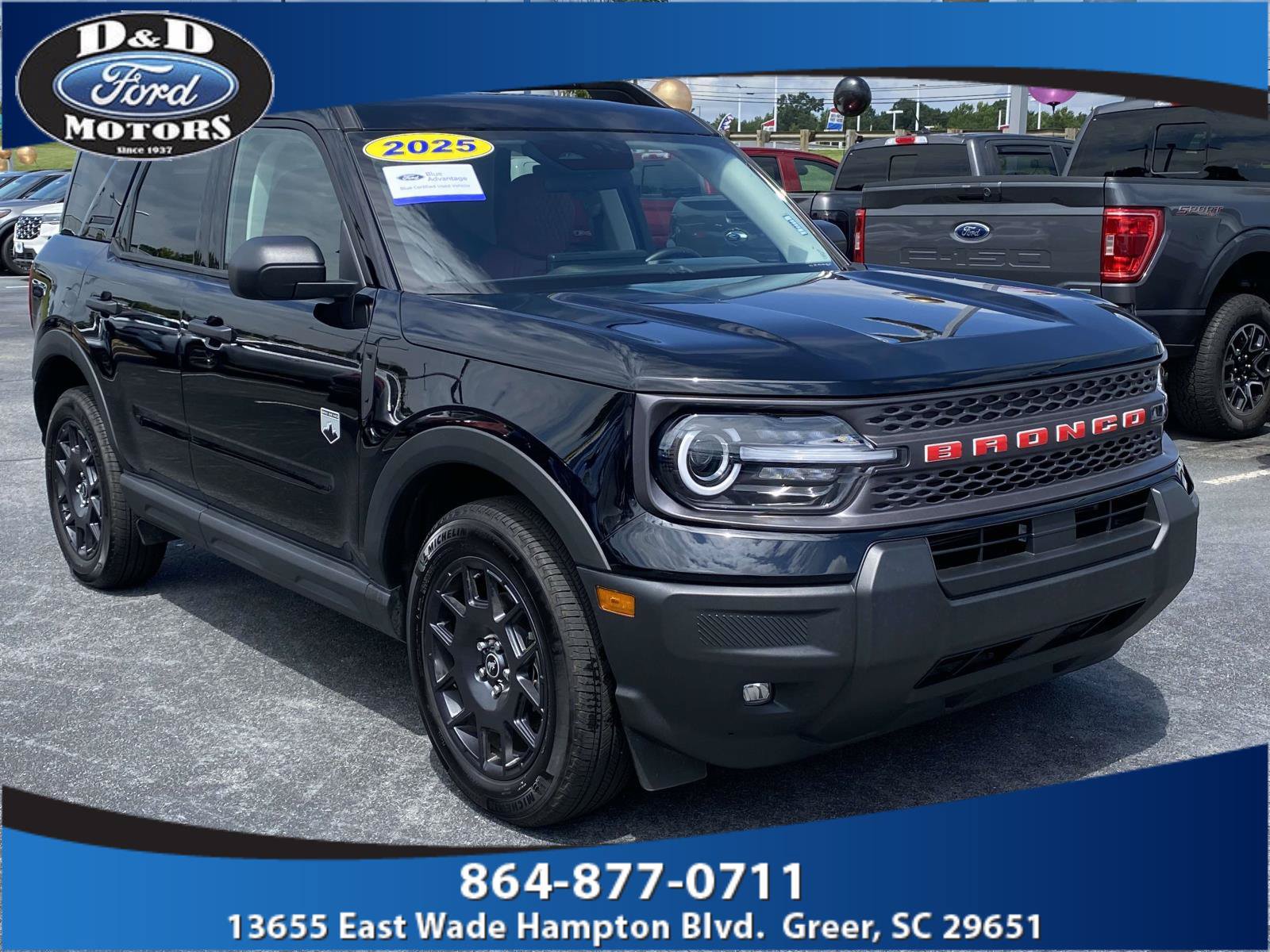 Certified 2025 Ford Bronco Sport Big Bend w/ Convenience Package