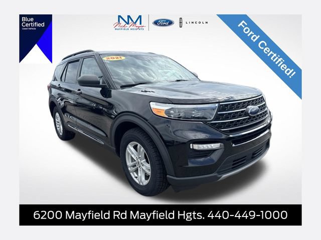 Certified 2021 Ford Explorer XLT w/ Equipment Group 202A AWD/4WD image 1