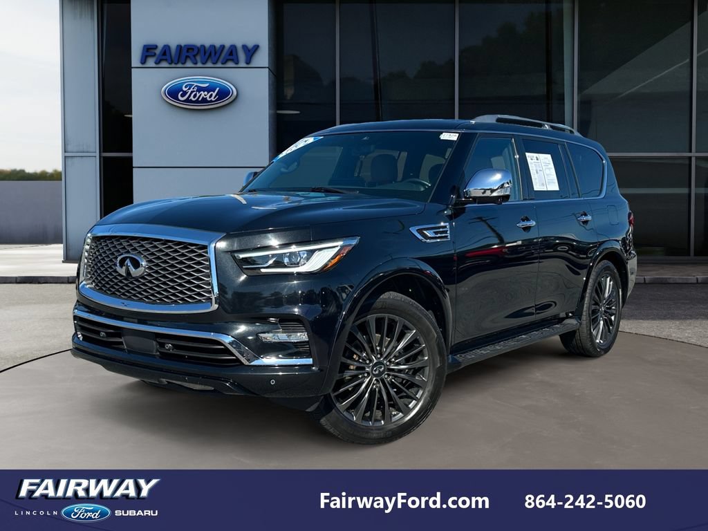 Used 2024 INFINITI QX80 Sensory w/ Cargo Package AWD/4WD image 1