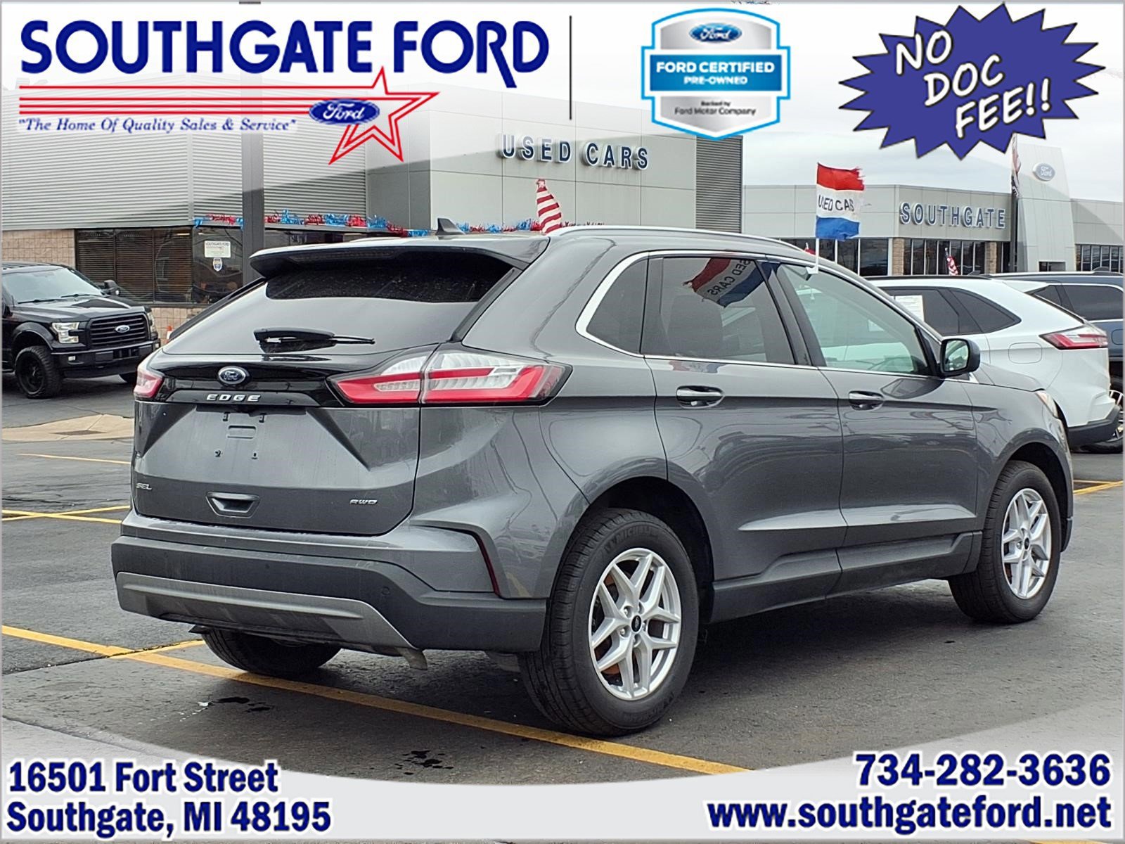 Certified 2024 Ford Edge SEL w/ Convenience Package image 3