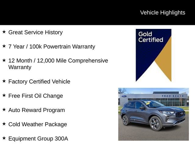 Certified 2024 Ford Escape ST-Line w/ Tech Pack #1 image 9