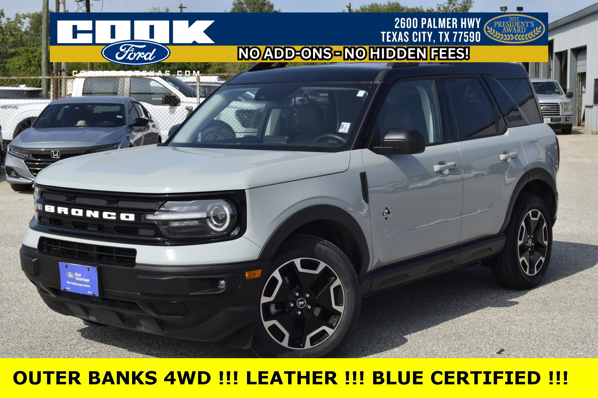Certified 2022 Ford Bronco Sport Outer Banks