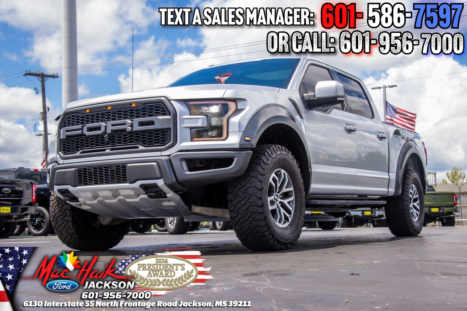 Certified 2017 Ford F150 Raptor w/ Equipment Group 802A Luxury AWD/4WD image 3