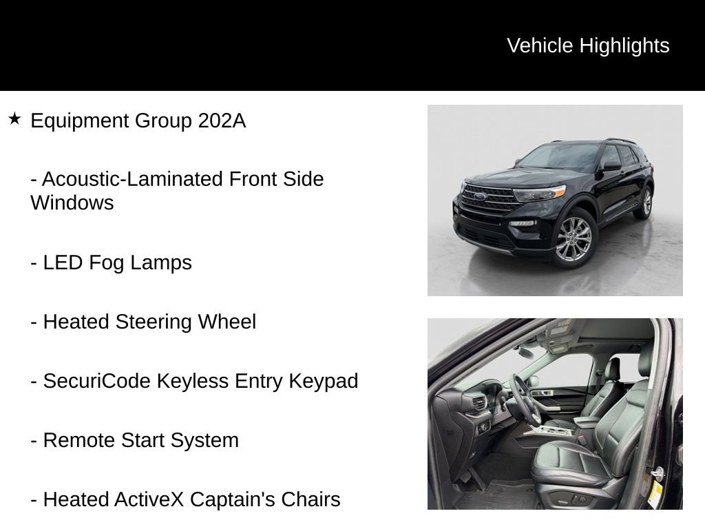 Certified 2024 Ford Explorer XLT w/ Equipment Group 202A AWD/4WD image 6