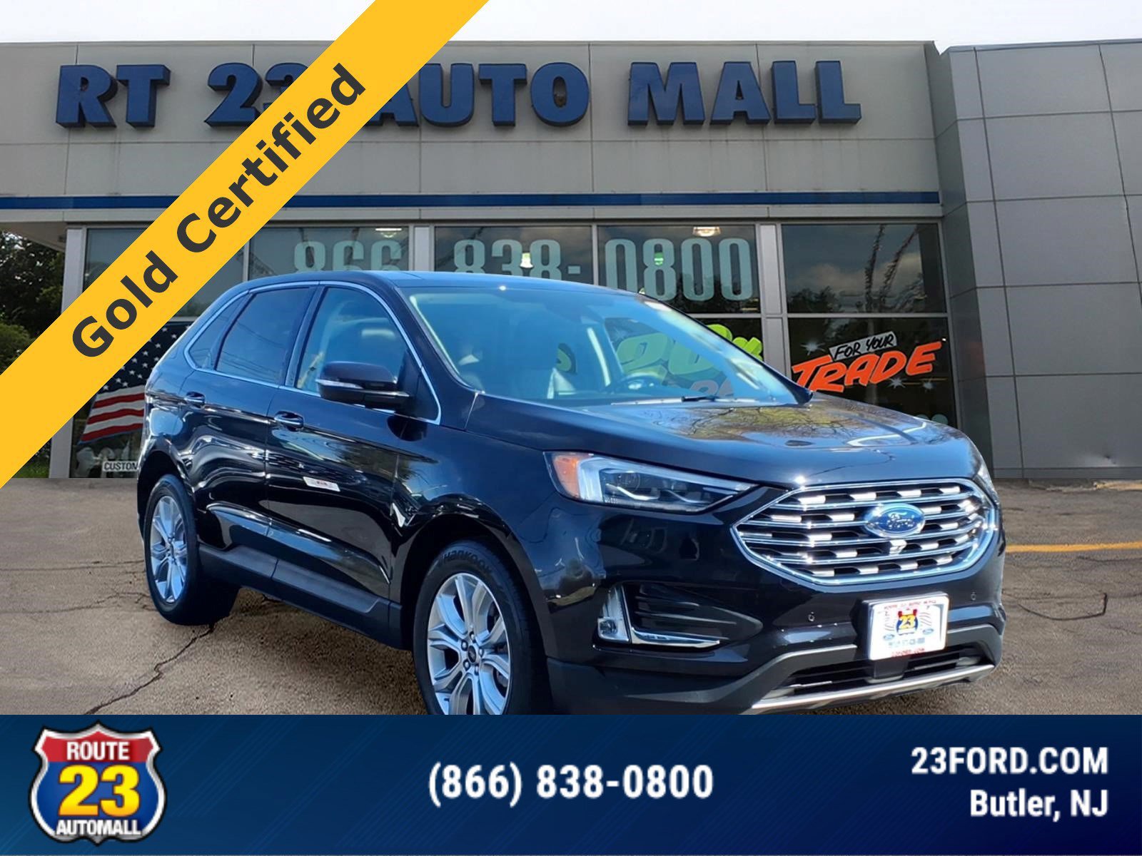Certified 2023 Ford Edge Titanium w/ Equipment Group 301A AWD/4WD image 7