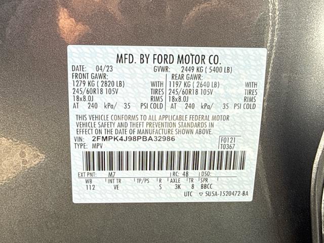 Certified 2023 Ford Edge SEL w/ Convenience Package AWD/4WD image 14