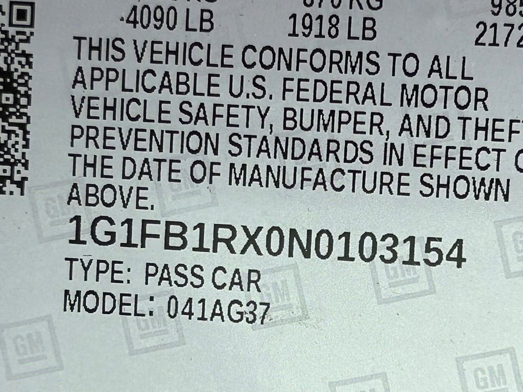 Used 2022 Chevrolet Camaro LT RWD image 39