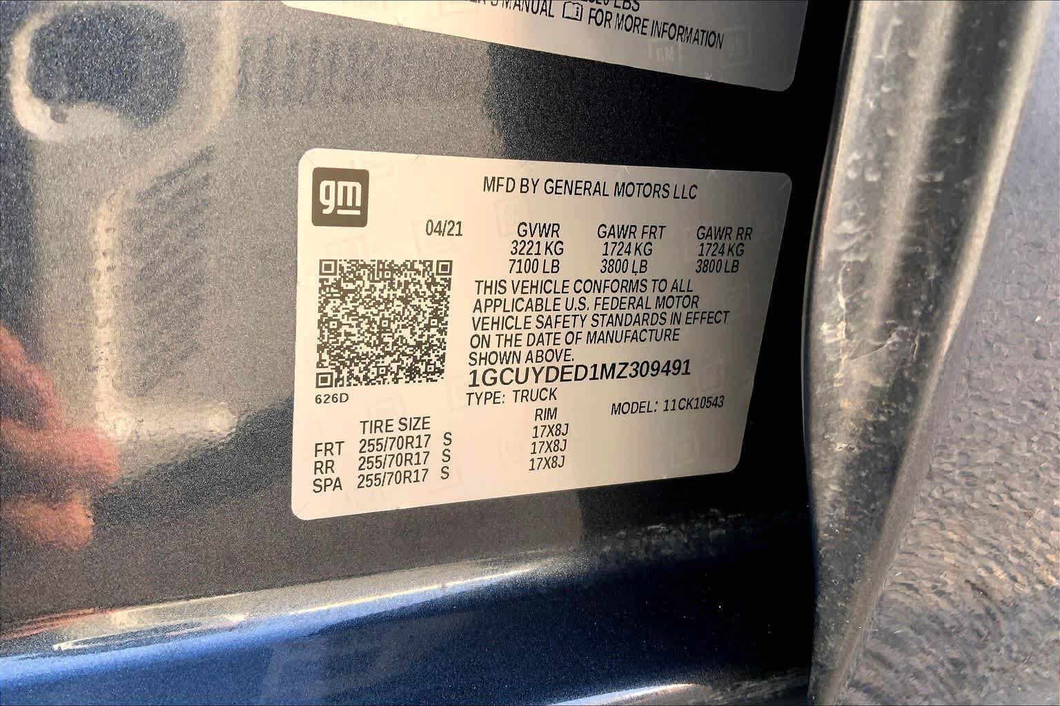 Used 2021 Chevrolet Silverado 1500 LT AWD/4WD image 36