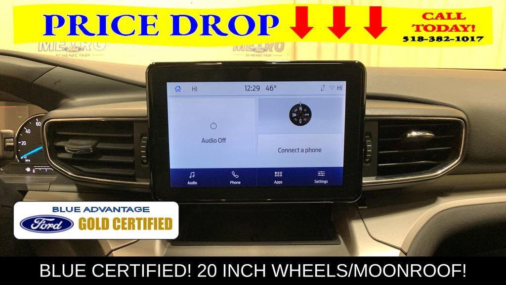 Certified 2022 Ford Explorer XLT w/ Equipment Group 202A AWD/4WD image 38