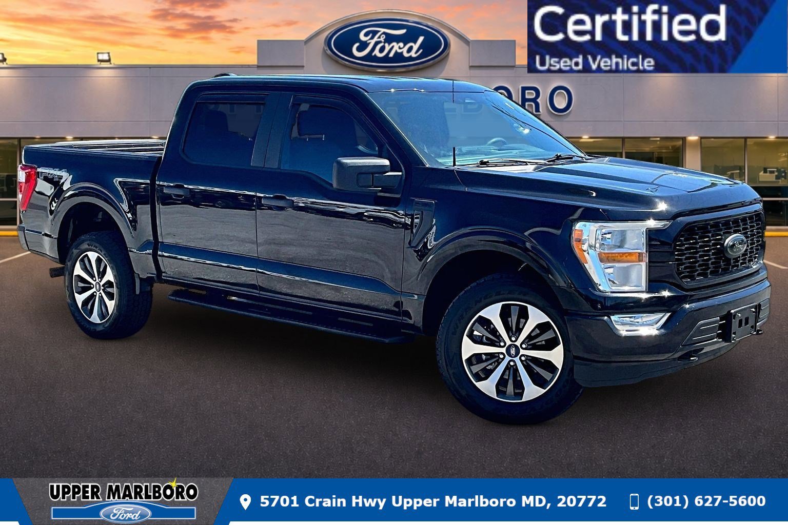 Certified 2022 Ford F150 XL w/ STX Black Appearance Package