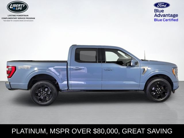 Certified 2023 Ford F150 Platinum w/ Equipment Group 701A High AWD/4WD image 2