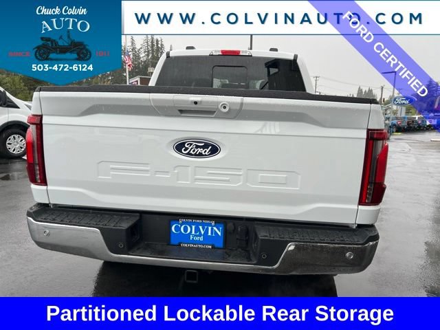 Certified 2025 Ford F150 Lariat w/ Mobile Office Package AWD/4WD image 8