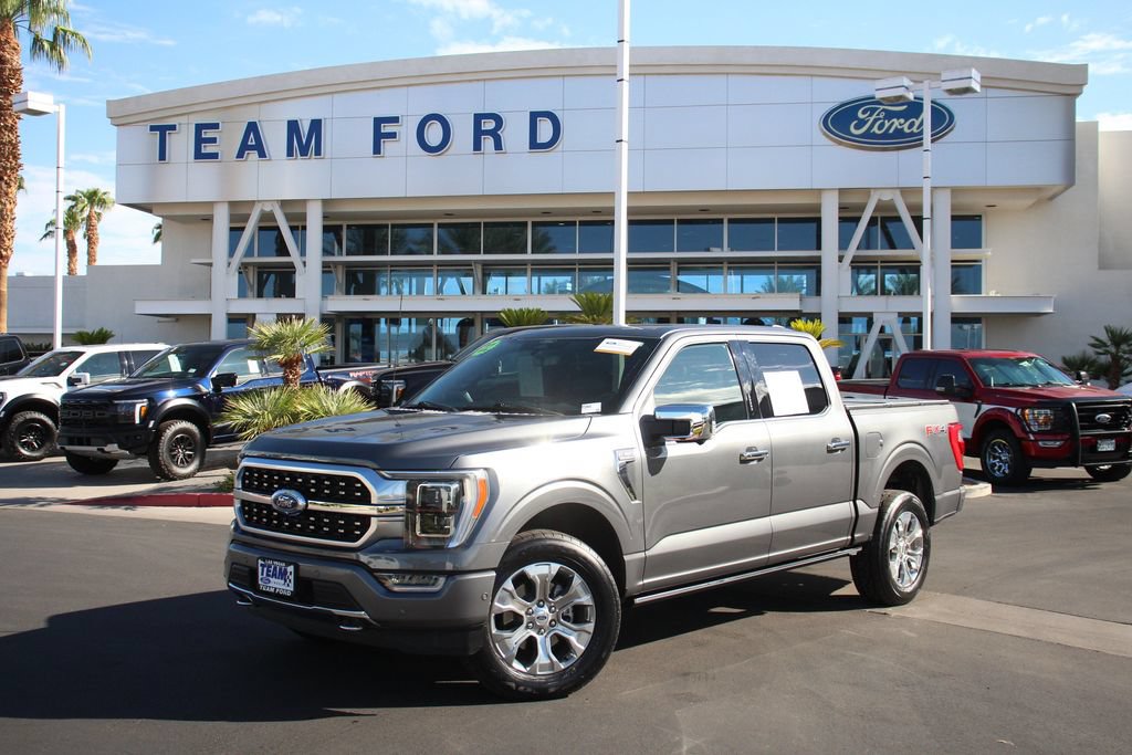 Certified 2022 Ford F150 Platinum w/ Equipment Group 701A High AWD/4WD image 2