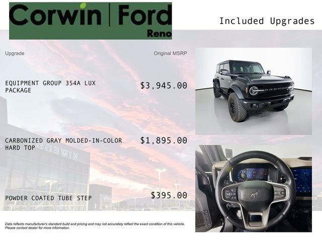 Certified 2023 Ford Bronco Wildtrak AWD/4WD image 3