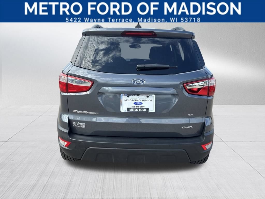 Certified 2021 Ford EcoSport SE AWD/4WD image 4
